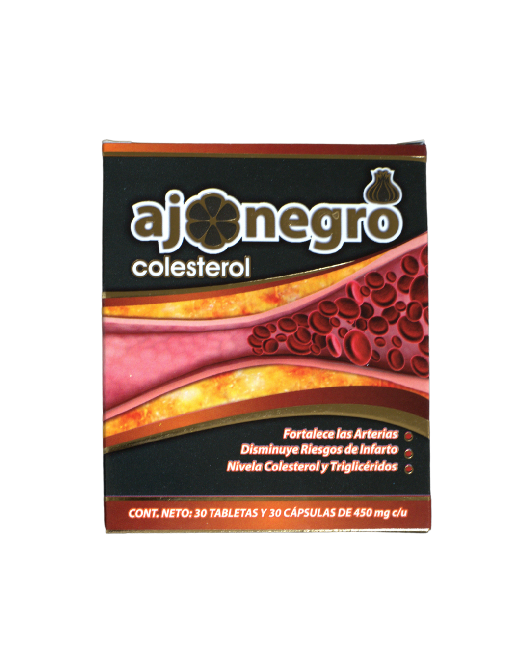 AJO NEGRO COLESTEROL