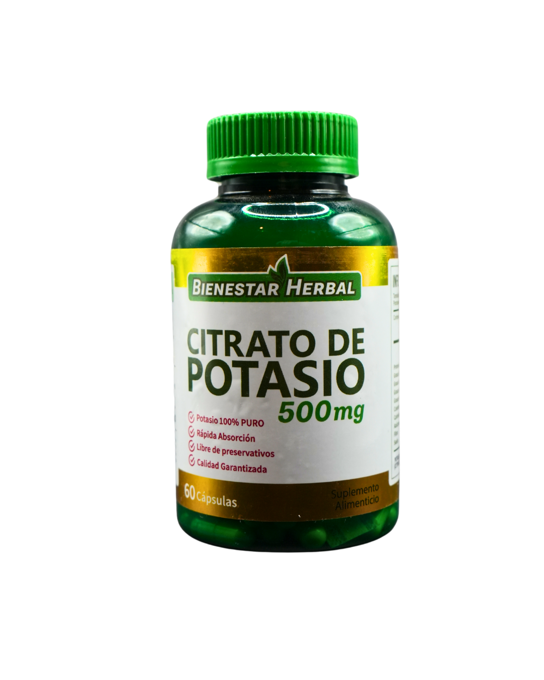 CITRATO DE POTASIO C/60 CAPS
