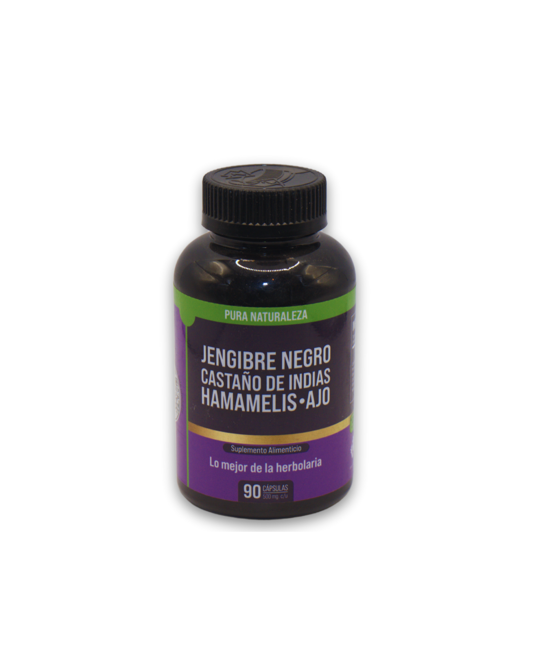 JENGIBRE NEGRO CASTANO DE INDIAS HAMAMELIS AJO C/90 CAPS