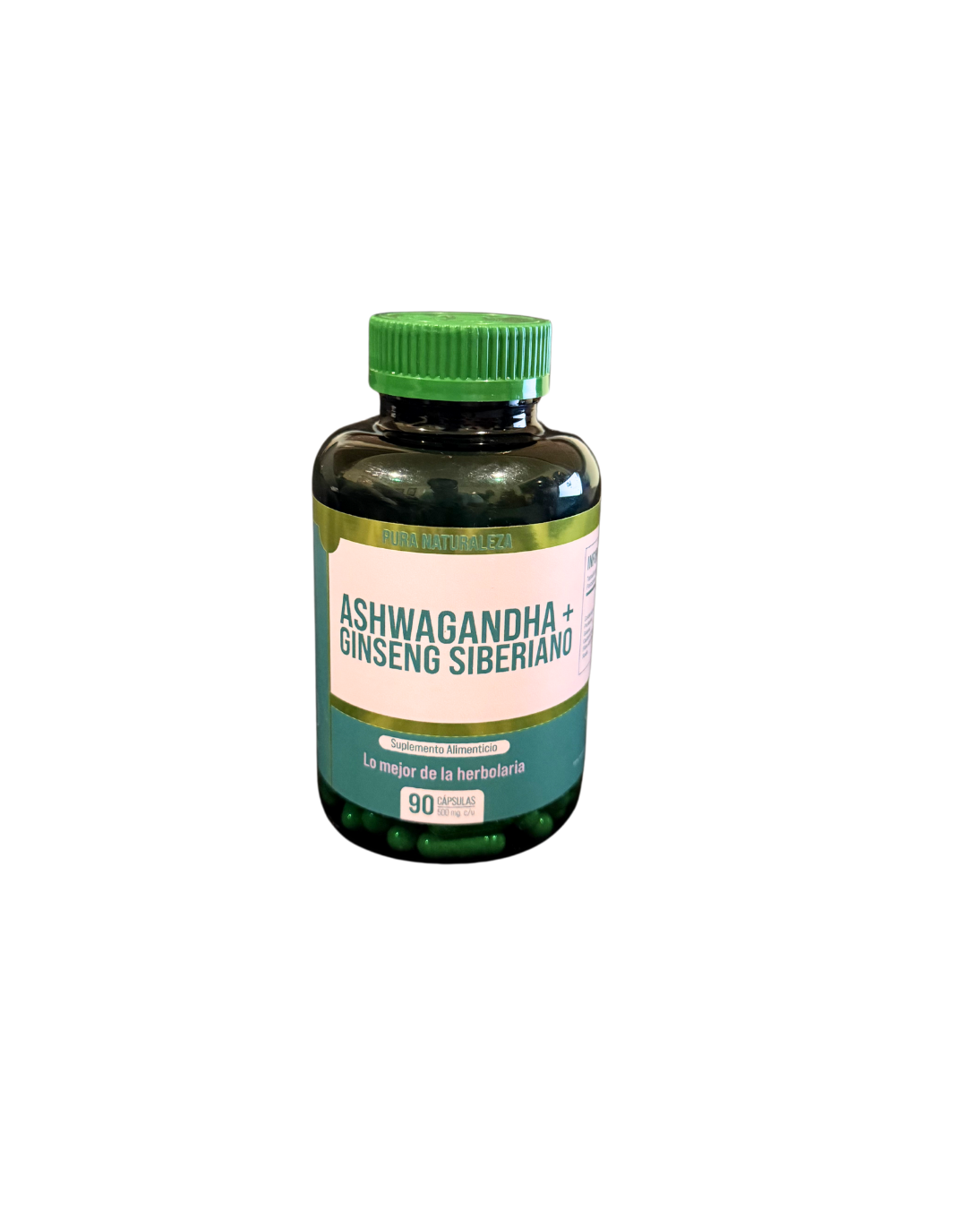 ASHWAGANDHA + GINSENG SIBERIANO C/90 CAPS