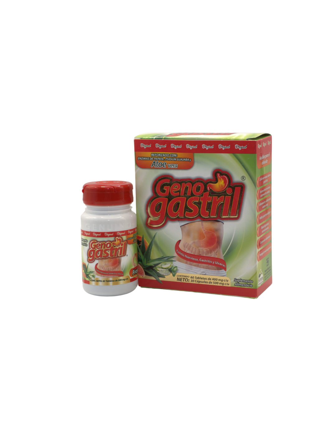 GENOGASTRIL C/60 TAB Y 30 CAP