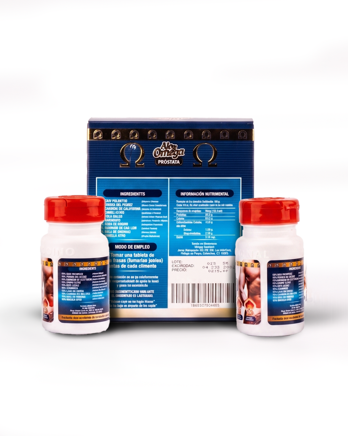 AJO Y OMEGA PREMIUM PROSTATA C/60 TAB